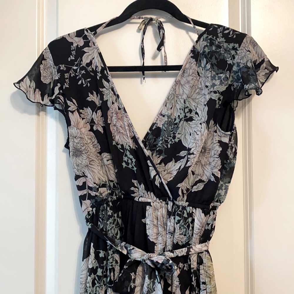Maxi flower dress